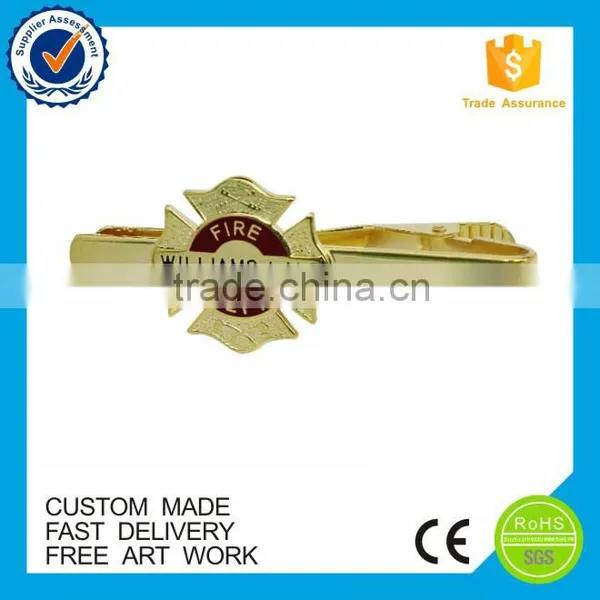 Make Your Own Tie Bar Custom Gold Men's Tie Clip photo-2