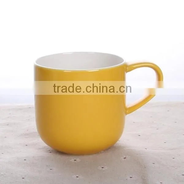 450ml 15oz New Bone China Coffee Mug Tea Cup Solid Color Fty Directly Sale photo-3