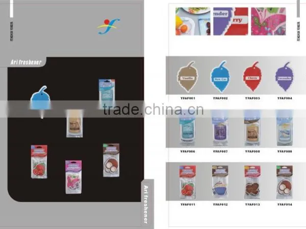 Logo Printed Different Scents Air Freshener Car Care photo-3