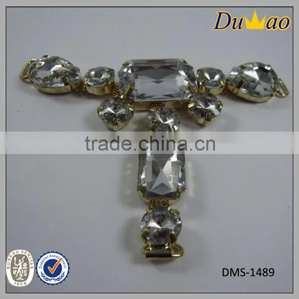 Classical Shoe Ornaments With Metal Chain for Women photo-3