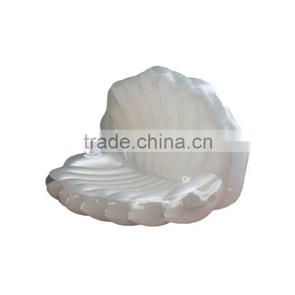 Giant Inflatable Seashell Lounger Sofa for Water Game photo-2