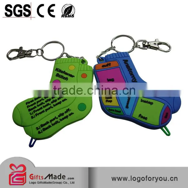 Lovely Promotion Gifts Soft Pvc Photo Frame Keychain photo-2