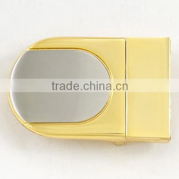 Stainless Gold Clear Crystal Buckle photo-3