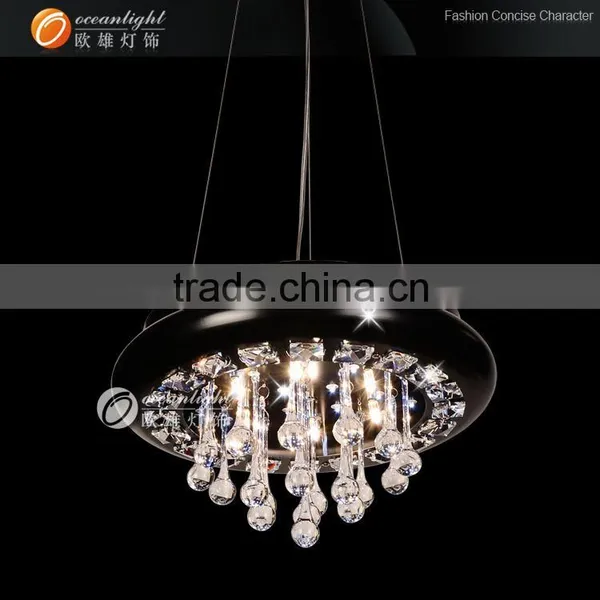 Faberic Cloth Lampshade Living Room Pendant Light Dinning Chandelier Lustre OM66128-600W photo-5
