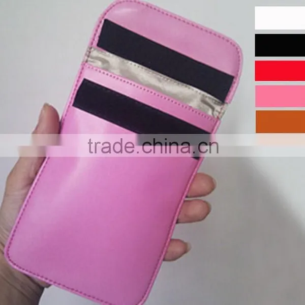 Custom Leather RFID Shielding Cell Phone Case