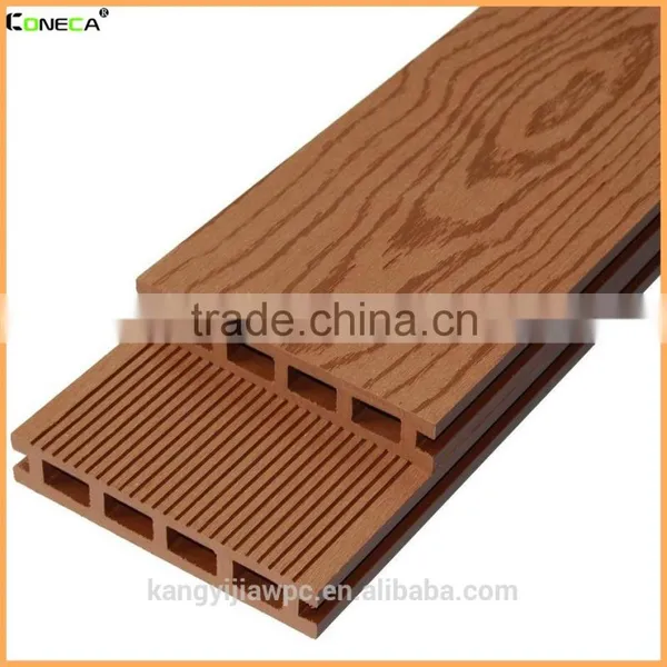 European Style Wood-Plastic Composite Flooring Technics Composite Decking With uv Resistance photo-5