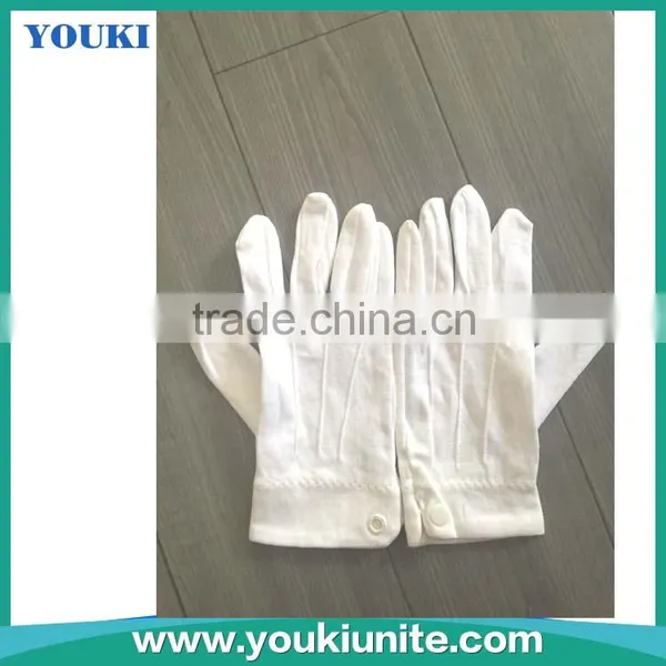 White Cotton/polyester Work Hand Safety Glove photo-2