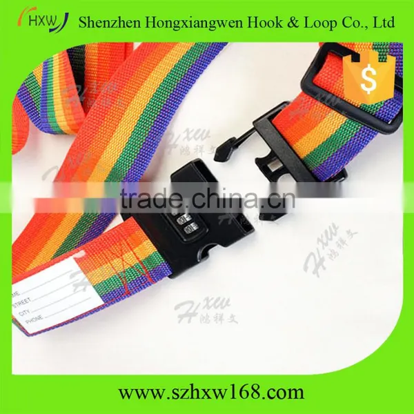 Adjustable Suitcase Belts/buckle Packing Strap/luggage Belt With Key photo-2