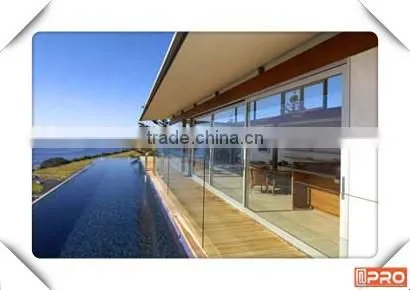 Cheap Glass Floor Mounted Balcony Railing Design Made in China photo-5