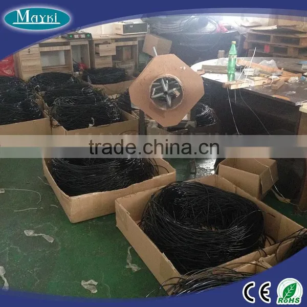 11mm Solid Core End Glow Fiber Cable With Black PVC Cover for Outdoor Decoration photo-6