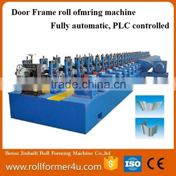 2016 Hot Sale Door Frame Gate/ Frame Garage Door Roll Forming Machine/Steel Metal Door And Window Frame Roll Forming Machine
