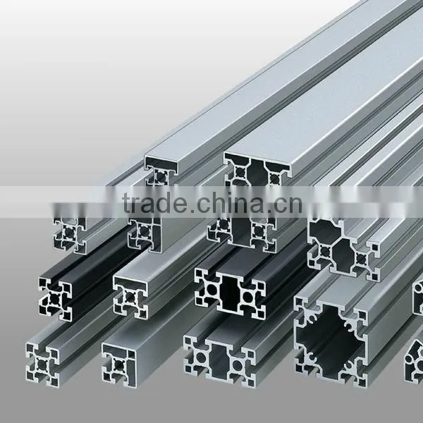 Different Shapes 6063 T5 Aluminium Extrusion Profiles photo-5