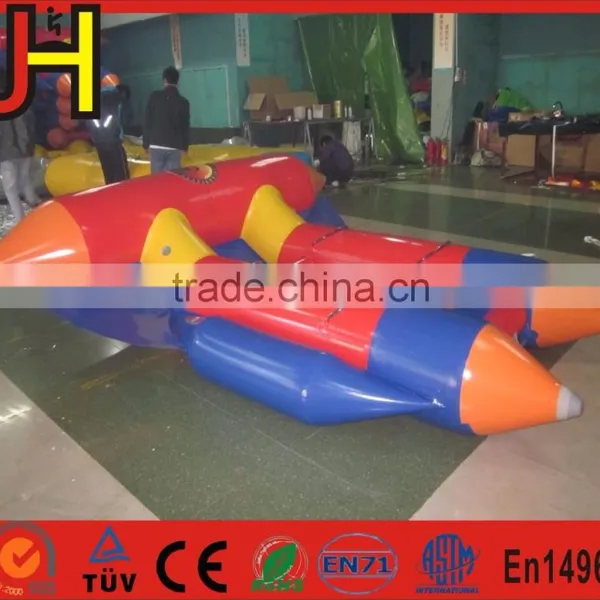 Customized Cheap 4 Person Flying Fish Boat Inflatable photo-2