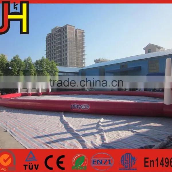 Best Price Inflatable Rugby Pitch, Inflatable American Football Field, Mega Rugby/ Football Pitch photo-3