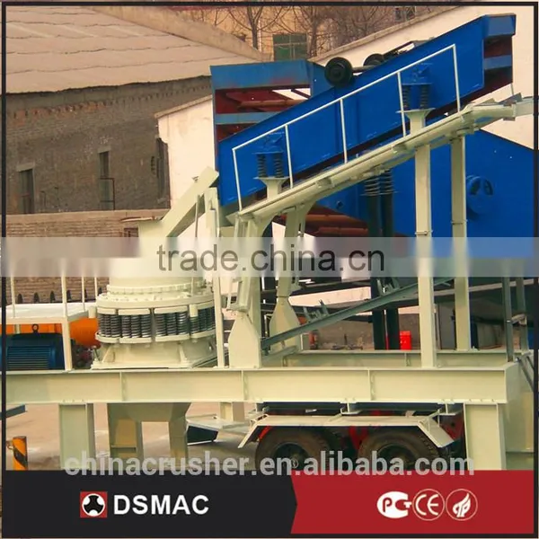 High Flexibility Mobile Cone Crusher, Protable Crusher From China Top10 Brand photo-4