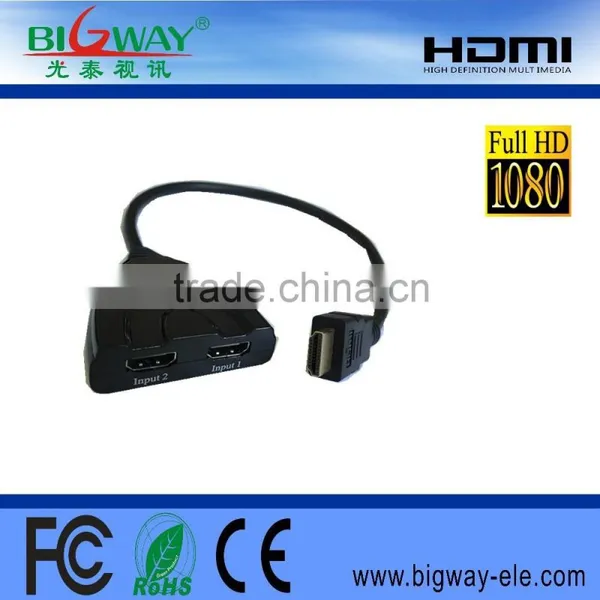 1.3 Version Hdmi Switcher 2 in 1 Out, 3D Full HD 1080P Hdmi 2x1 Switcher photo-4