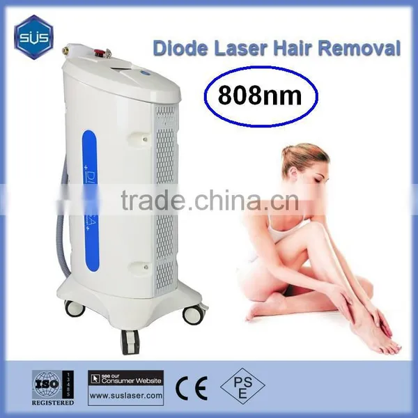 20154 Newest!!!SUSLASER Professional Painless Hair Removal Machine CE/ISO Diode Laser 808nm Laser Hair Removal photo-2