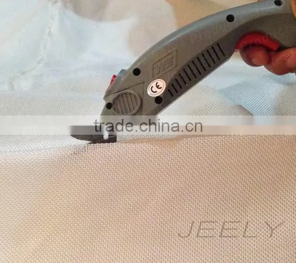 1600Denier Fiber 290g/m2 Tear Resistant Plain UHMWPE Woven Fabric Raw White Cut-resistant Reinforce UHMWPE Cloth photo-5