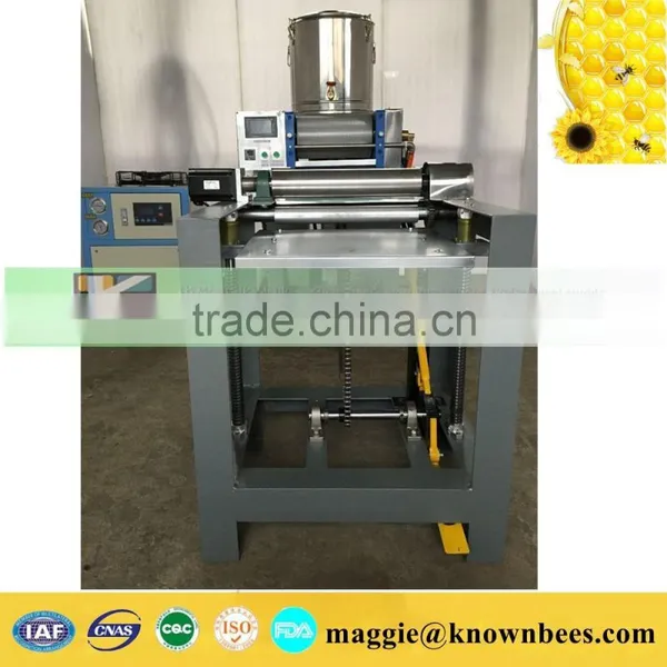 Bee Keeping Equipment Automatic Beeswax Comb Foundation Machine photo-2
