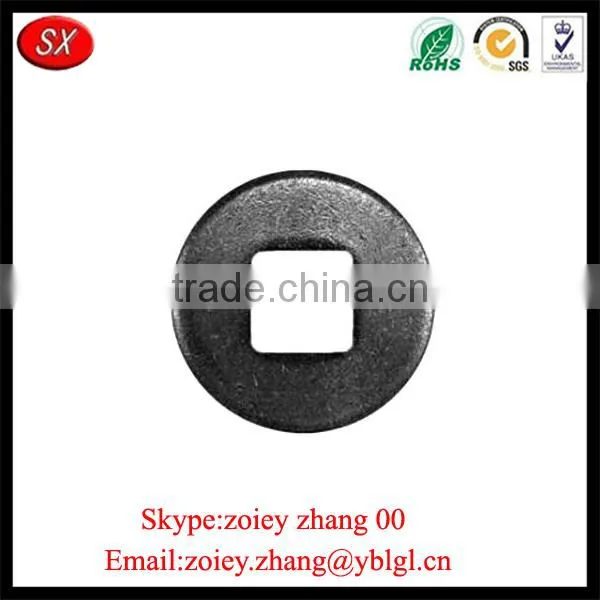 China Manufacture Precisioon Galvanized Steel Square Hole Washer photo-5