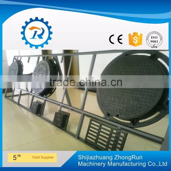 Square Manhole Cover EN124 D400/castiron Manhole Cover/waterproof Manhole Cover