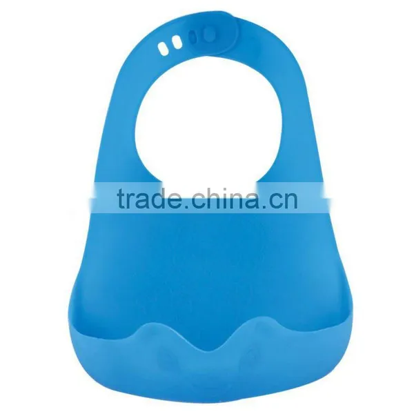 Popular Funny Animal Style Silicone Baby Bib photo-3