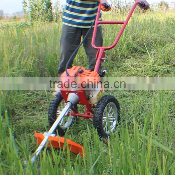 TUOGE Gasoline Mini Grass Cutter With Wheels photo-2