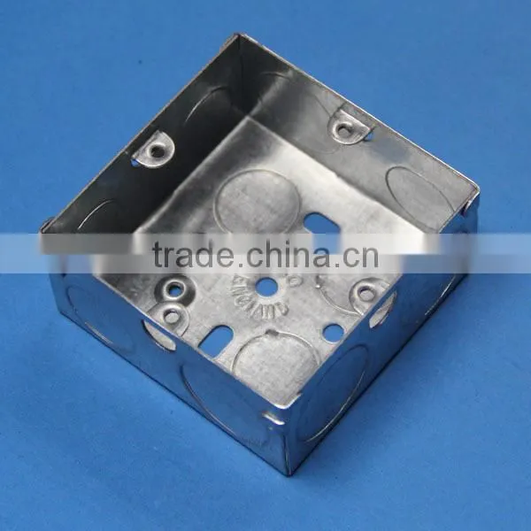 Manufacturer of 3*3 Size 35mm Depth gi Metal Junction Box photo-6