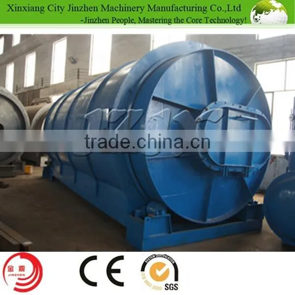 High Efficiency and Profit Waste Tire Pyrolysis Oil Recycling Machine photo-2