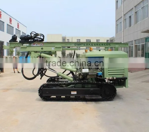 Hydraulic Portable Crawler Blasting Hole Mining Drilling Machine CTQ-G150YF photo-4