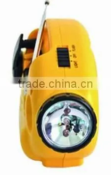 Solar Dynamo Radio With LED Torch and Cell Phone Charger and Thermometer photo-2