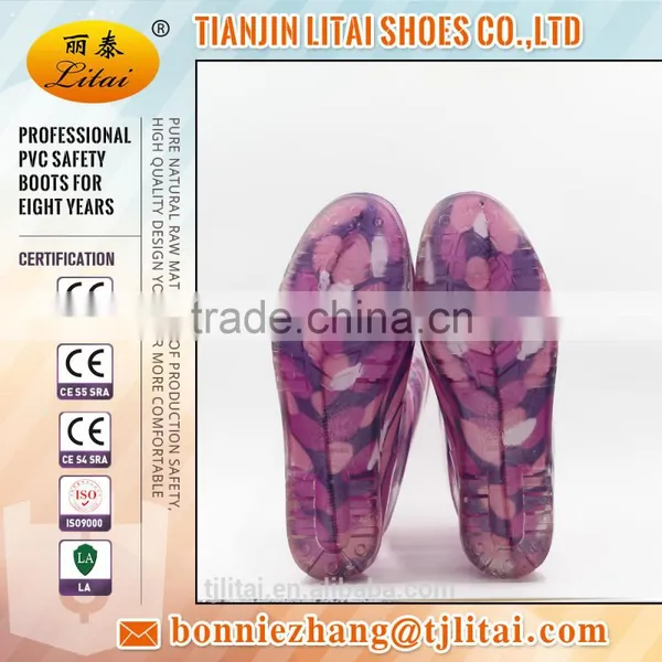 2016 Top Quality Custom Women Pvc Rain Boots photo-5