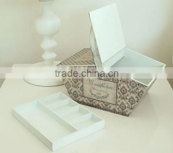 Chic Attractive Decorative Wooden Sewing Basket/Box photo-2