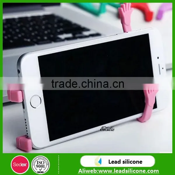 Interesting Product Flexible Silicone Man Shape Cell Phone Holder,silicone Mobile Phone Hook photo-3