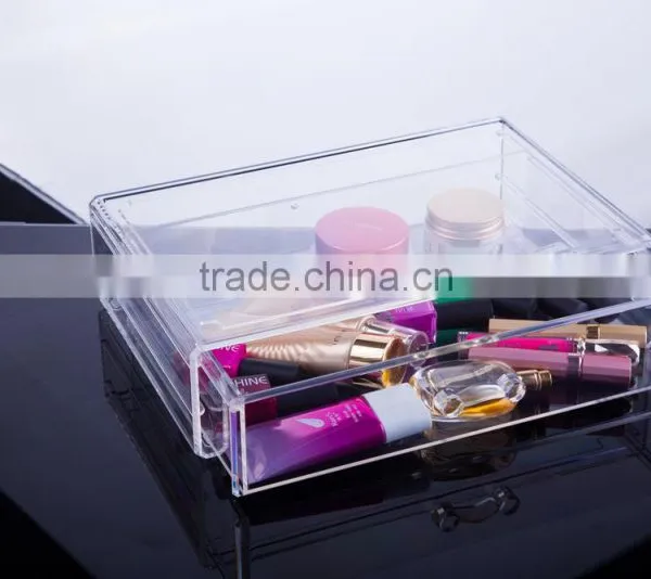 High Quality Transparent Beauty Makeup Dressing Case/Box photo-5
