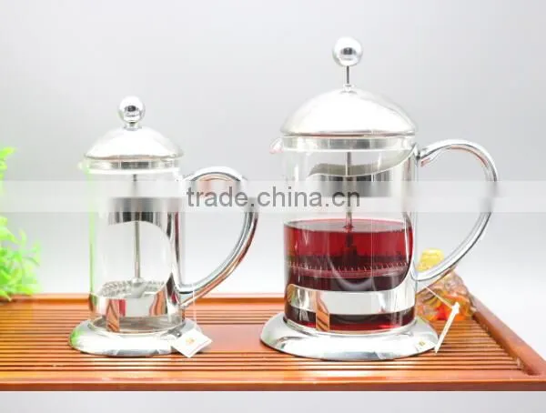 Stainless Steel Frame Coffee Plunger Stainless Steel Frame French Press Coffee photo-2
