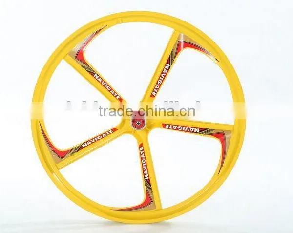 24 Inch Lightest Strongest Magnesium Alloy Bike Wheel /fixed Gear Type Hub Bike Wheel photo-4