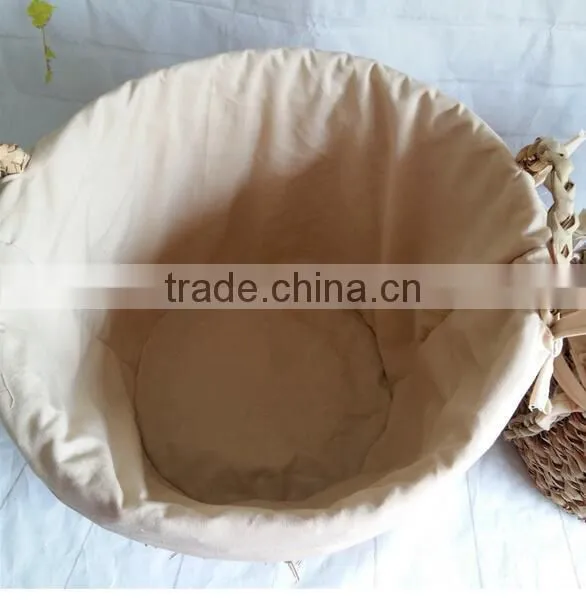 2017 Cheap Promotion Foldable Factory Price Rattan Storage Bin Bag photo-3
