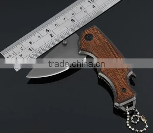 Camping Folding Pocket Knife, Outdoor Survival Fruit Knife Multi-function Tool photo-2
