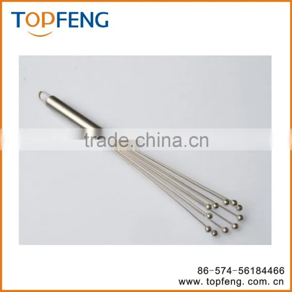 Stainless Steel Ball Whisk, Egg Beater, Sauce Mixer, Ball Whisk, SS Whisk With Ball photo-2