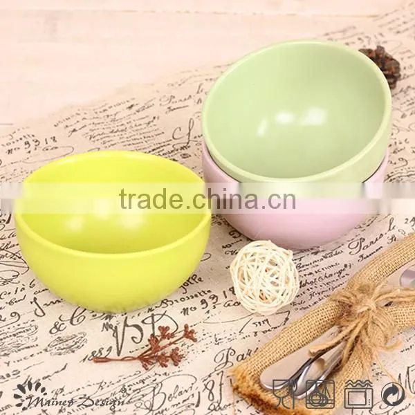 Ceramic Green Matt Glaze Rice Bowl photo-2