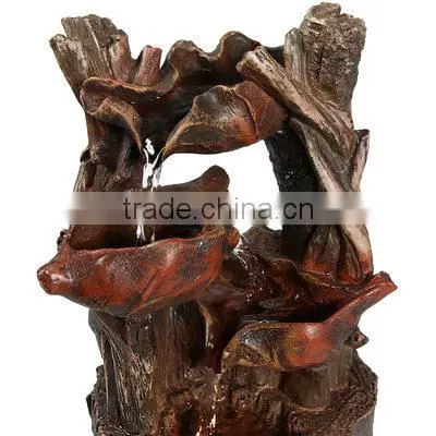 Indoor Waterfall Tabletop Fountain With LED Light photo-6