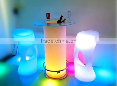Led chair/led high bar stool/led RGB chair