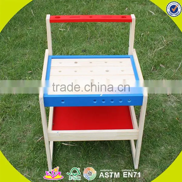 2017 New Design Baby Wooden Tool Set Toy Wholesale Kids Wooden Tool Set Toy Educational Children Wooden Tool Set Toy W03D069 photo-4