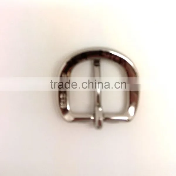 1" End Bar Solid Brass Buckle With One Prong, Nickel Plate Solid Brass Material Buckle photo-4