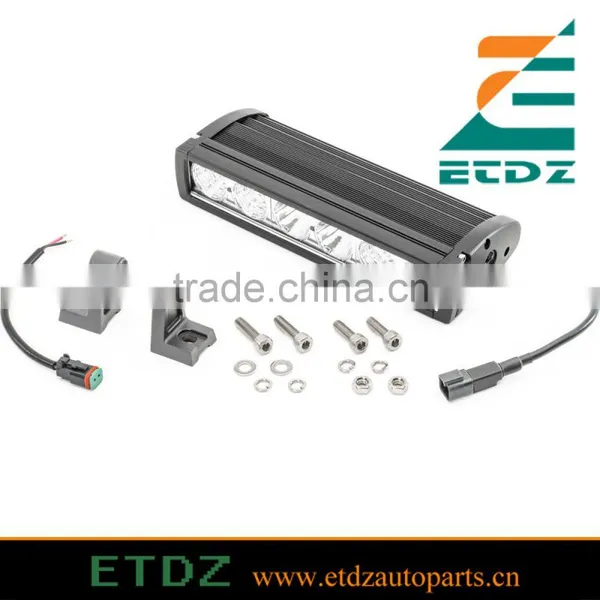 10" LED Light Bar With Wiring Harness for Jeep Wrangler JK TJ LJ photo-3