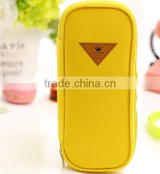 Cheap Top Sale Canvas Pencil Cases Pencil Case Pencil Bags With Zipper for Gift photo-2