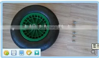 150KG Loading Europe Plastic Bucket Tray Garden Tools Wheelbarrow WB6424S photo-4