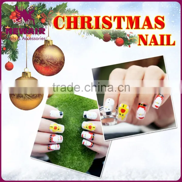 2017 OEM Christmas False Nail Decal Water for Nail Art photo-4