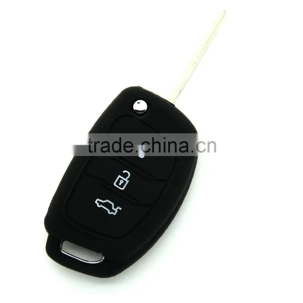 Popular China Manufacturer Cheap Silicone Car Key Protector for Hyundai photo-2